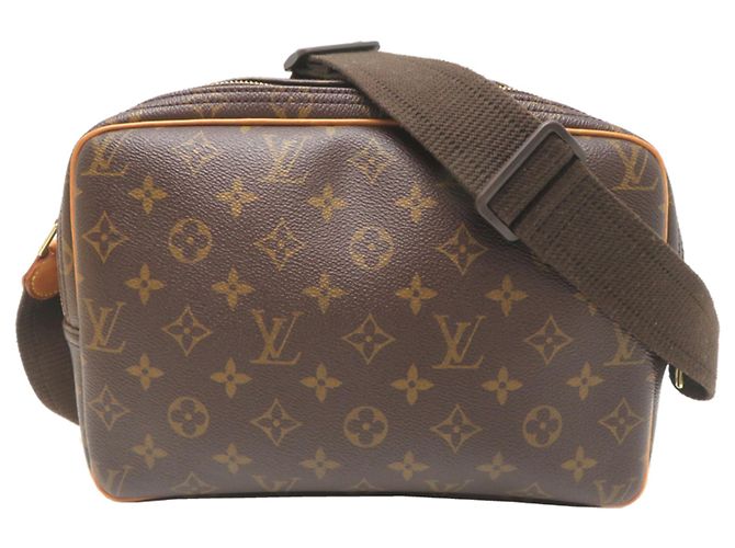 Borsa a Spalla Louis Vuitton Reporter PM Marrone - vista 2