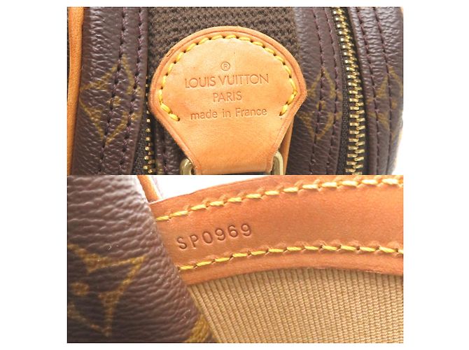 Borsa a Spalla Louis Vuitton Reporter PM Marrone - vista 7