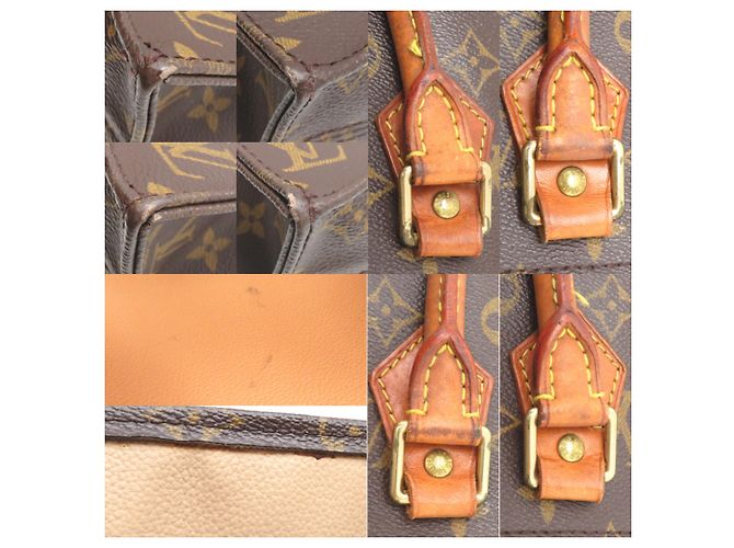 Louis Vuitton Sac Plat Handbag Marrone - vista 10