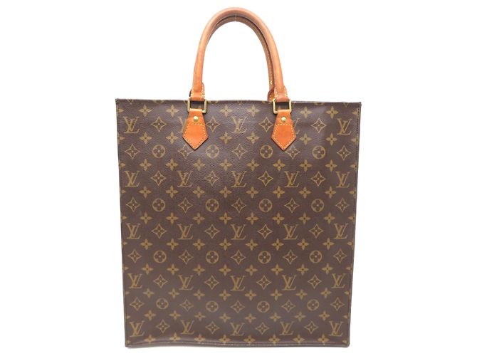 Louis Vuitton Sac Plat Handbag Marrone - vista 2