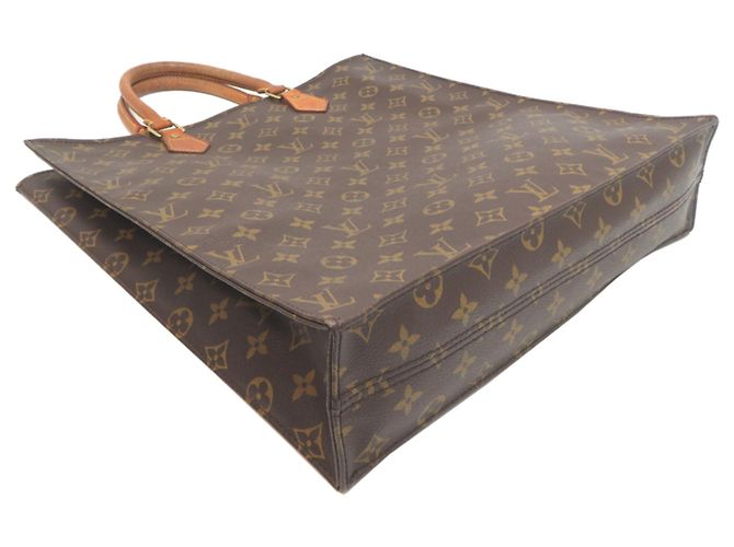 Louis Vuitton Sac Plat Handbag Marrone - vista 3