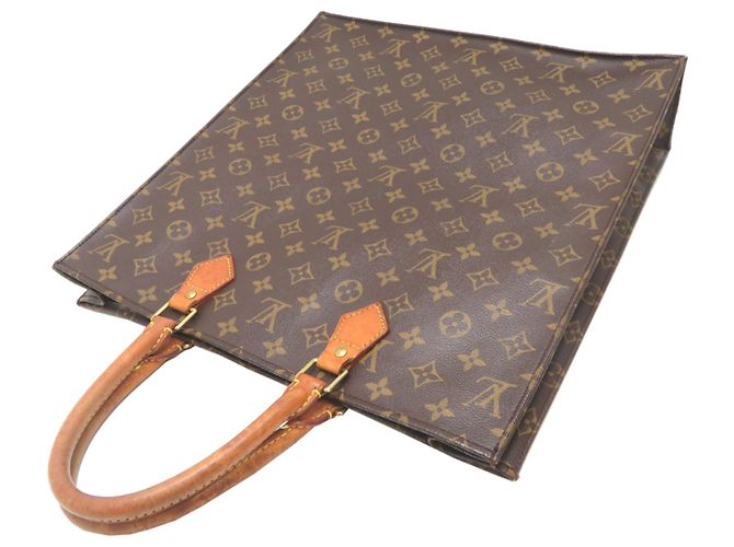Louis Vuitton Sac Plat Handbag Marrone - vista 4
