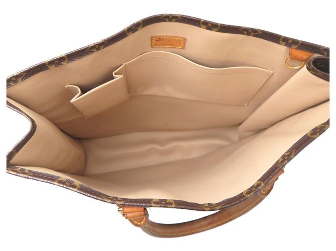 Louis Vuitton Sac Plat Handbag Marrone - vista 6