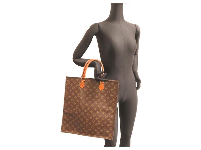 Louis Vuitton Sac Plat Handbag Marrone - vista 9
