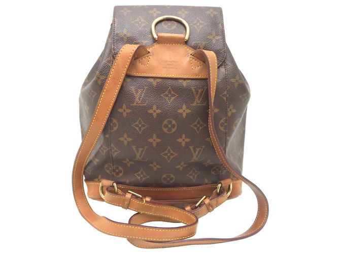 Zaino Montsouris MM da donna Louis Vuitton Marrone - vista 2