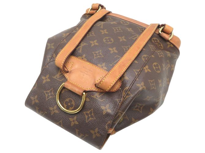 Zaino Montsouris MM da donna Louis Vuitton Marrone - vista 4