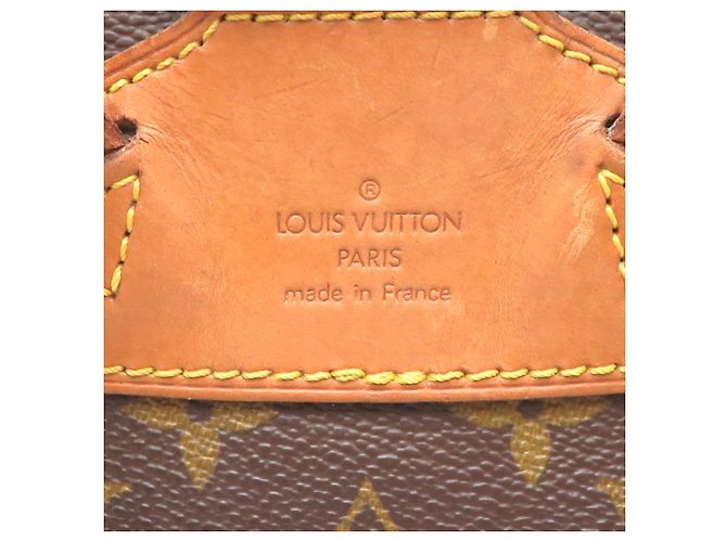 Mochila Louis Vuitton Montsouris MM Castaño - vista 7