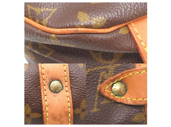 Borsa a tracolla Saumur 30 da donna Louis Vuitton Marrone - vista 10