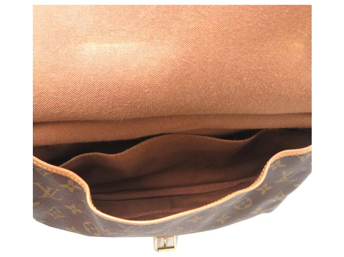 Borsa a tracolla Saumur 30 da donna Louis Vuitton Marrone - vista 6