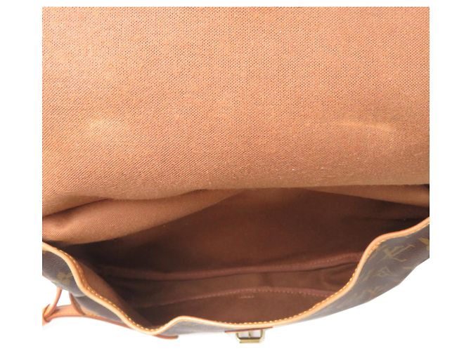Borsa a tracolla Saumur 30 da donna Louis Vuitton Marrone - vista 7