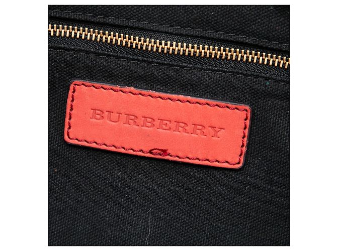 Borsa Burberry Brown Medium House Check Canvas Sartorial Alchester Marrone Marrone chiaro - vista 5