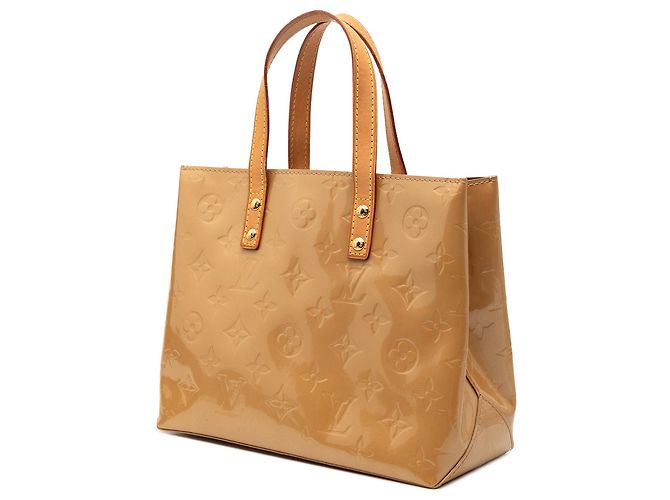 Louis Vuitton Marrone Monogram Vernis Reade PM Marrone chiaro - vista 2