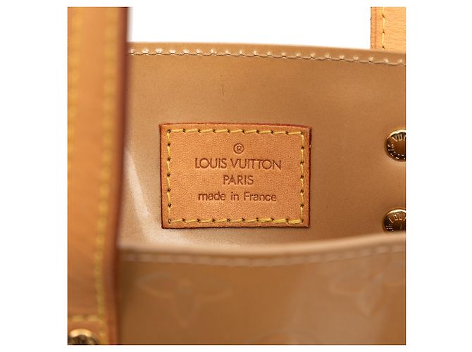 Louis Vuitton Marrone Monogram Vernis Reade PM Marrone chiaro - vista 5