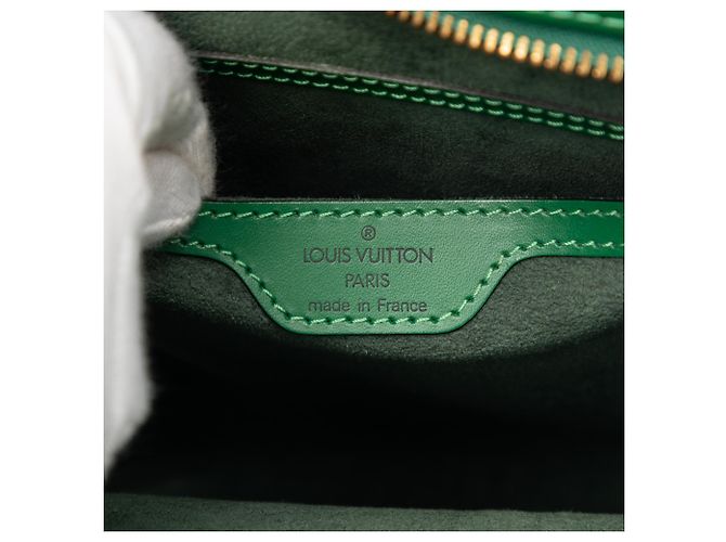 Louis Vuitton Green Epi Saint Jacques PM Short Strap Verde - vista 5
