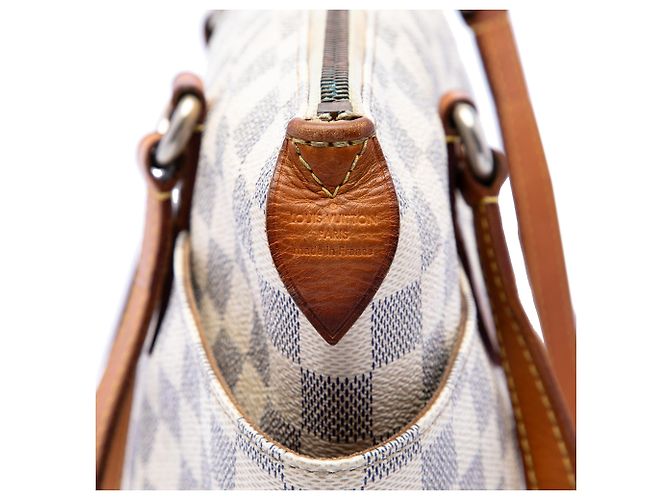 Louis Vuitton Weiß Damier Azur Totally PM - Ansicht 5