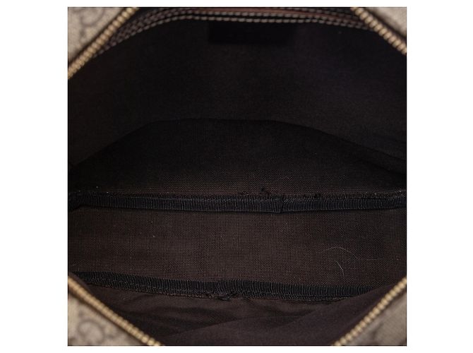 Gucci Beige GG Supreme Crossbody - vista 4