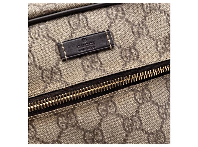 Gucci Beige GG Supreme Crossbody - vista 5