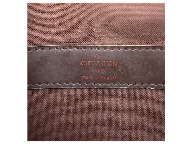Louis Vuitton Marrone Damier Ebene Naviglio - vista 5