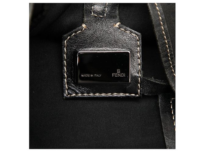 Fendi Zucchino Canvas Tote in Schwarz - Ansicht 5