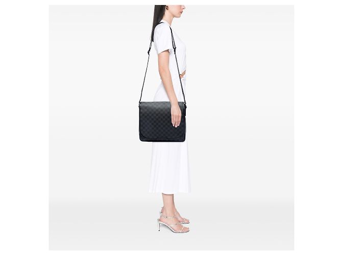Louis Vuitton Black Damier Graphite Daniel MM - view 6