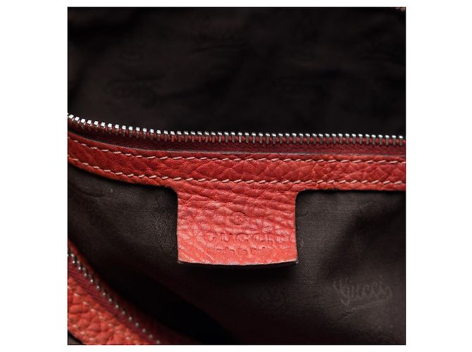 Gucci Beige Medium GG Canvas Bamboo Libeccio Tote - Ansicht 5
