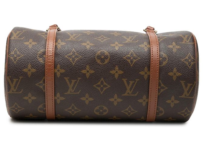 Louis Vuitton Marrone Monogram Papillon 26 - vista 3