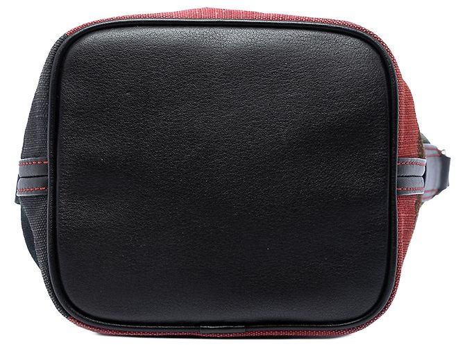 Borsa bucket Ashby in tela Mini Mega Check marrone Burberry Marrone chiaro - vista 3