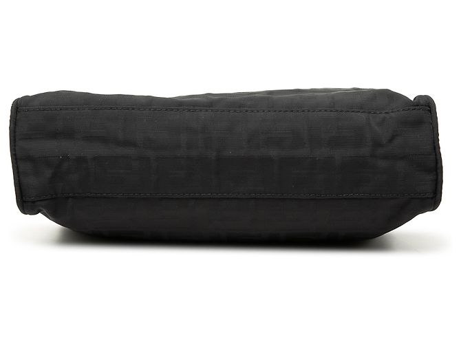 Tote in tela Zucca nera Fendi Nero - vista 3