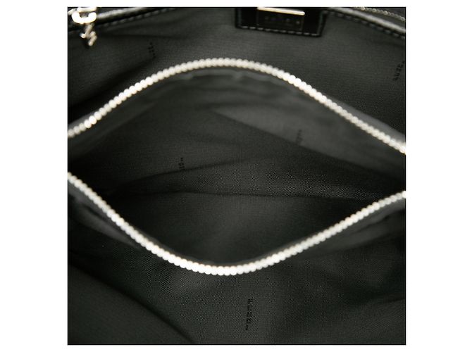 Tote in tela Zucca nera Fendi Nero - vista 4