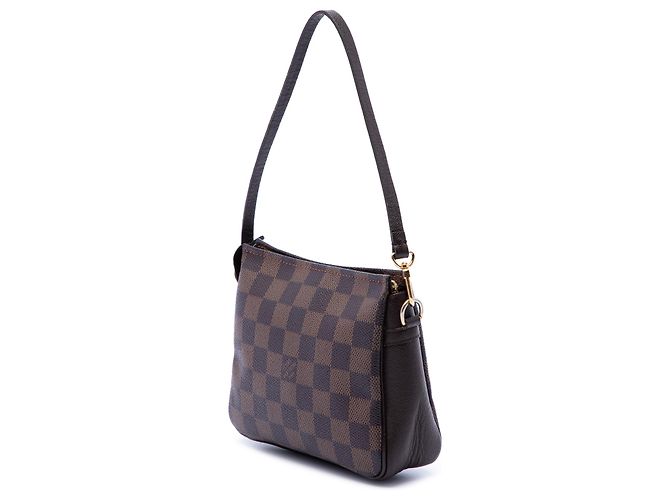 Louis Vuitton Marrone Damier Ebene Trousse Pochette - vista 2