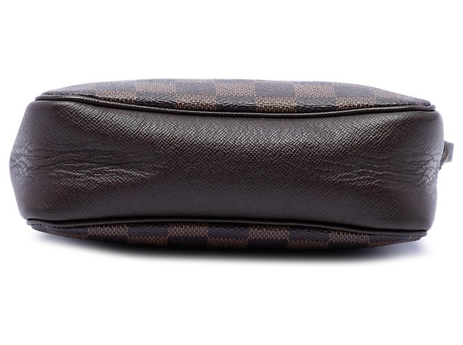 Louis Vuitton Marrone Damier Ebene Trousse Pochette - vista 3