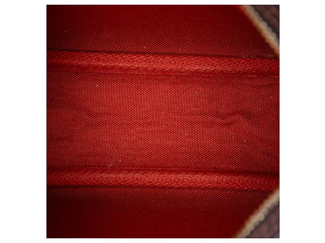Louis Vuitton Marrone Damier Ebene Trousse Pochette - vista 4