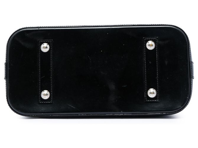 Louis Vuitton Alma PM in pelle Epi nero elettrico - vista 3