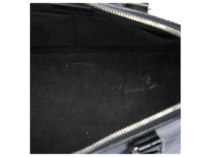 Louis Vuitton Alma PM in pelle Epi nero elettrico - vista 4