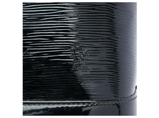 Louis Vuitton Alma PM in pelle Epi nero elettrico - vista 5