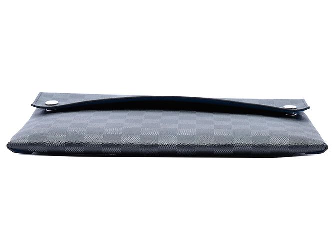 Louis Vuitton Pochette Alpha GM in Damier Graphite Schwarz - Ansicht 3