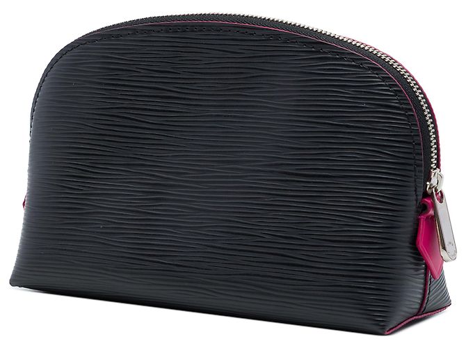 Pochette cosmetici Louis Vuitton in pelle Epi nera Nero - vista 2