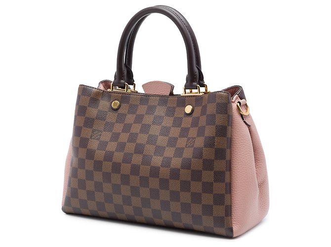 Louis Vuitton Marrone Damier Ebene Brittany - vista 2
