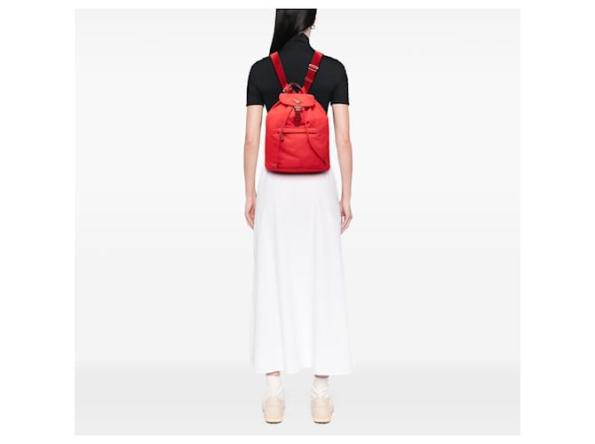 Prada Rucksack Red Tessuto Rot - Ansicht 6