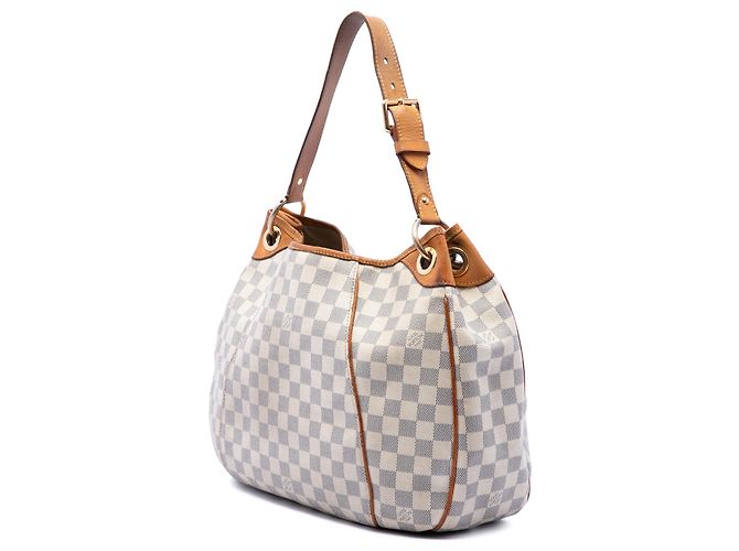 Louis Vuitton White Damier Azur Galliera PM Bianco - vista 2