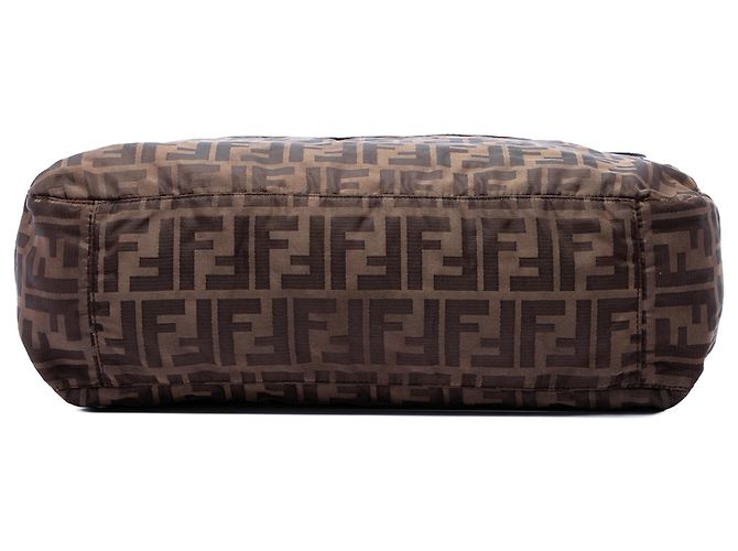 Fendi Marrone Zucca Canvas Crossbody - vista 3