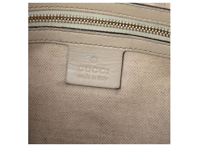 Gucci Beige GG Canvas Web Mayfair Crossbody - vista 5