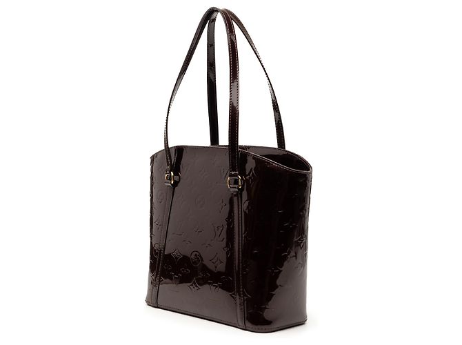 Louis Vuitton Purple Monogram Vernis Avalon MM Porpora - vista 2