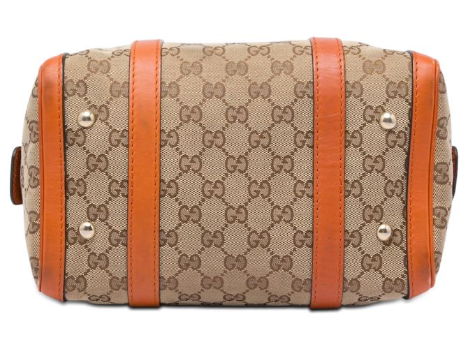 Gucci Beige Small GG Canvas Joy Boston Tasche - Ansicht 3