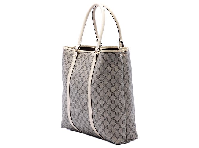 Tote verticale Gucci Beige GG Supreme Joy - vista 2