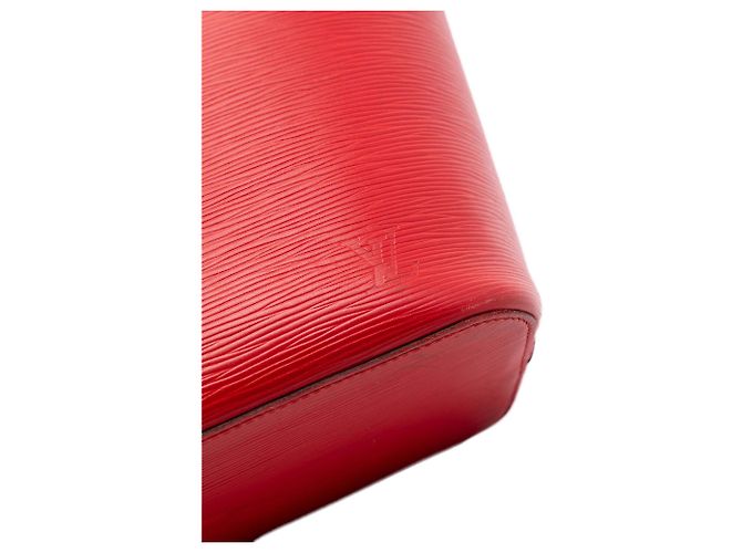 Louis Vuitton Red Epi Neverfull MM Rosso - vista 5