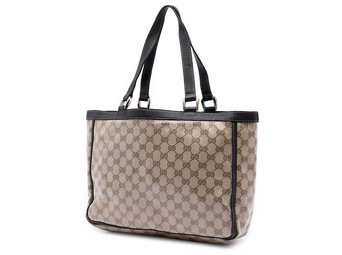 Tote Abbey GG Crystal D Ring beige Gucci - vue 2