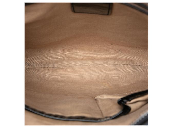 Burberry Beige Supernova Check Tela Cerata Dryden Crossbody - vista 4