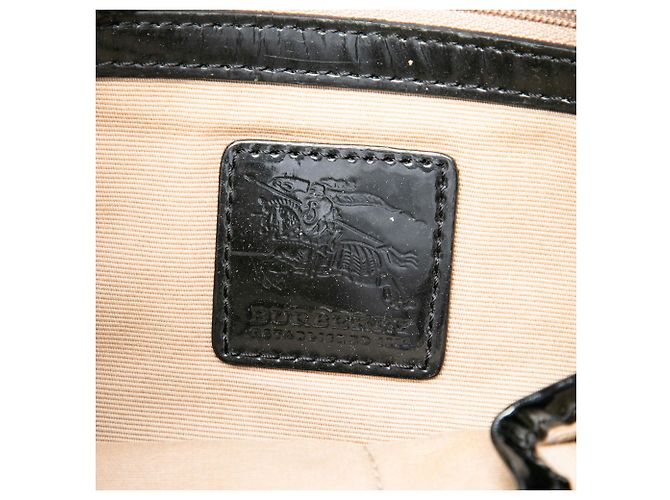 Burberry Beige Supernova Check Tela Cerata Dryden Crossbody - vista 5
