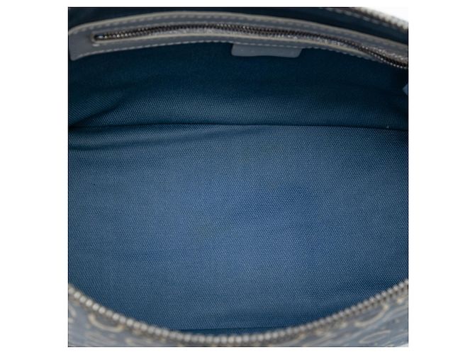 16 Céline Celine Blue C Macadam Canvas Handtasche Blau Hellblau - Ansicht 4